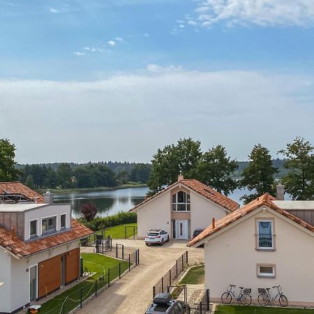 5 Sterne-Ferienhaus Eisvogel Am See Mit Sauna Und Kamin 克拉科夫西 外观 照片
