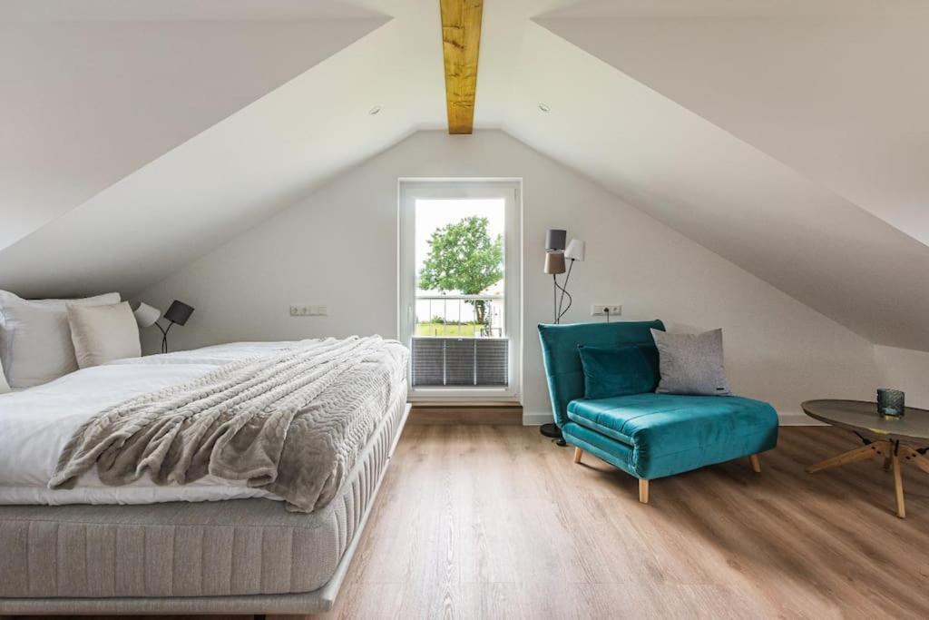 5 Sterne-Ferienhaus Eisvogel Am See Mit Sauna Und Kamin 克拉科夫西 外观 照片